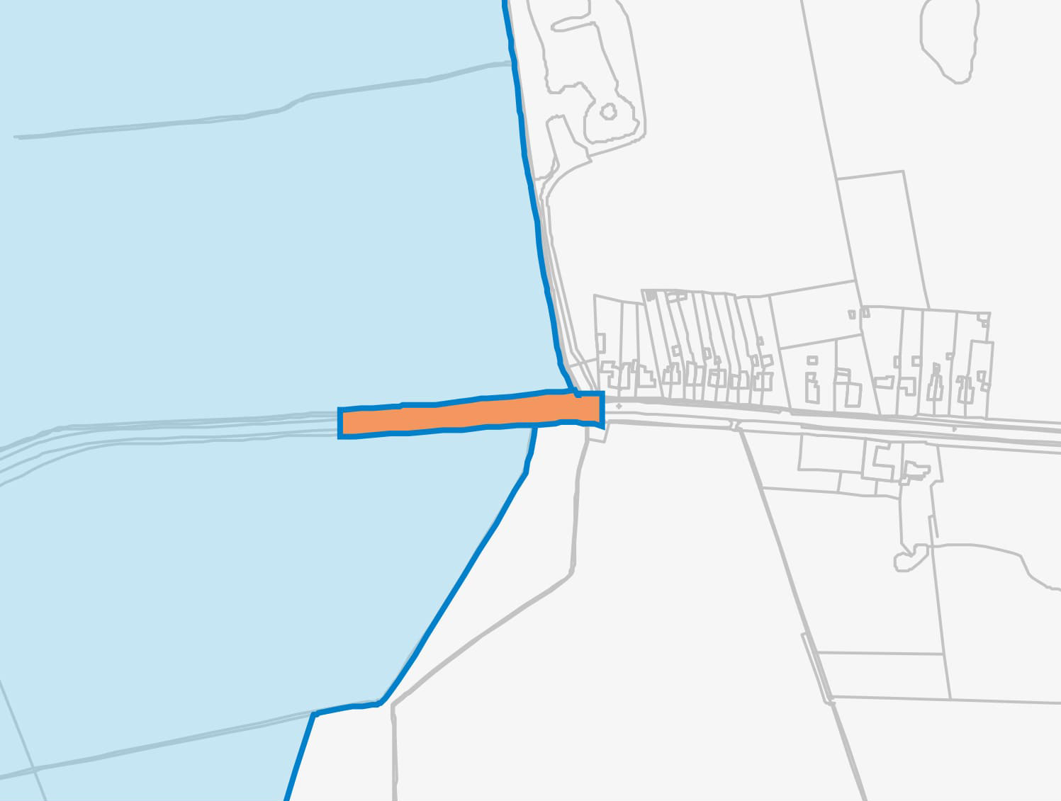 Kexby Lane East Map